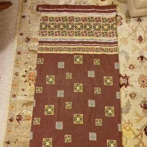 Used Heavy fabric shower curtain